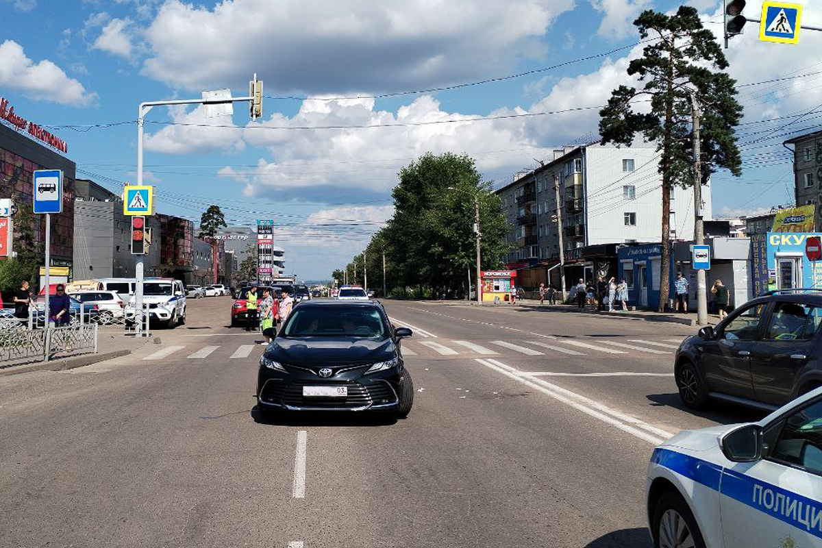 В Улан-Удэ на «зебре» сбили 27-летнюю девушку